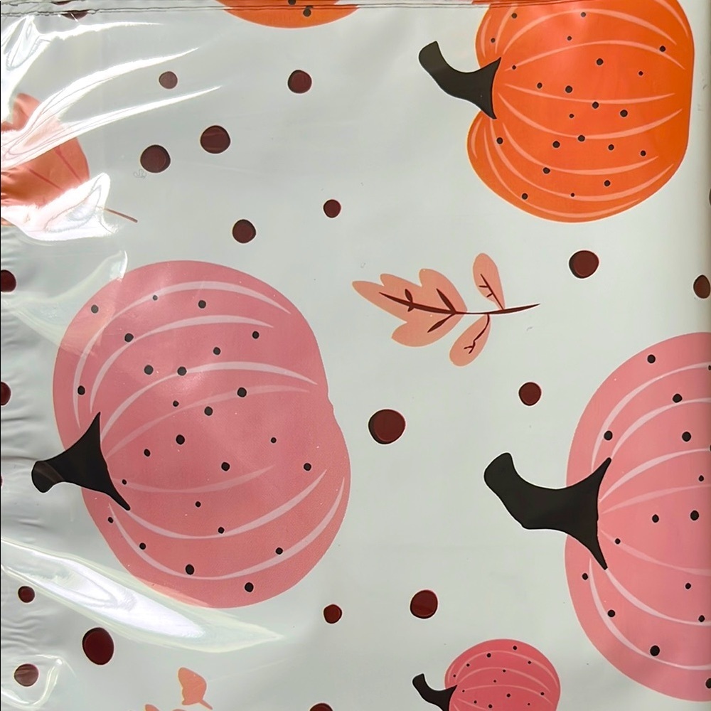 (10) Festive Pumpkin Fall Mailers, 7.5X10.5”, BUY NOW PRICE - Picture 2 of 2